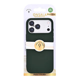 Mobilcover med Silikone Feel Olive Green - iPhone 17 Pro Max