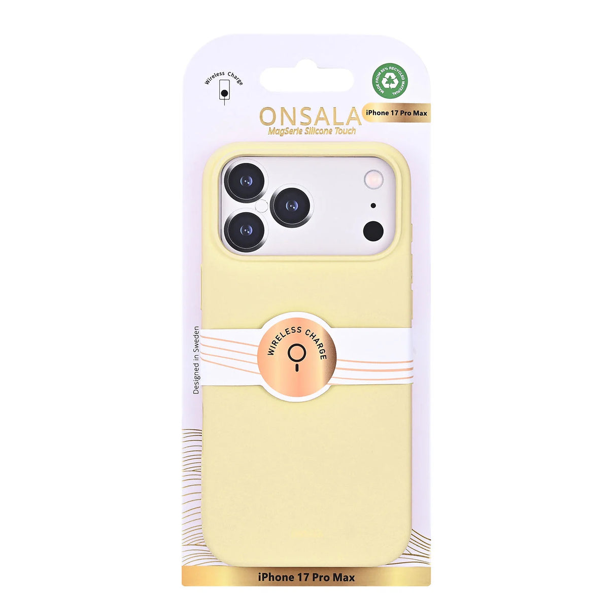 Mobilcover med Silikone Feel Lemon - iPhone 17 Pro Max