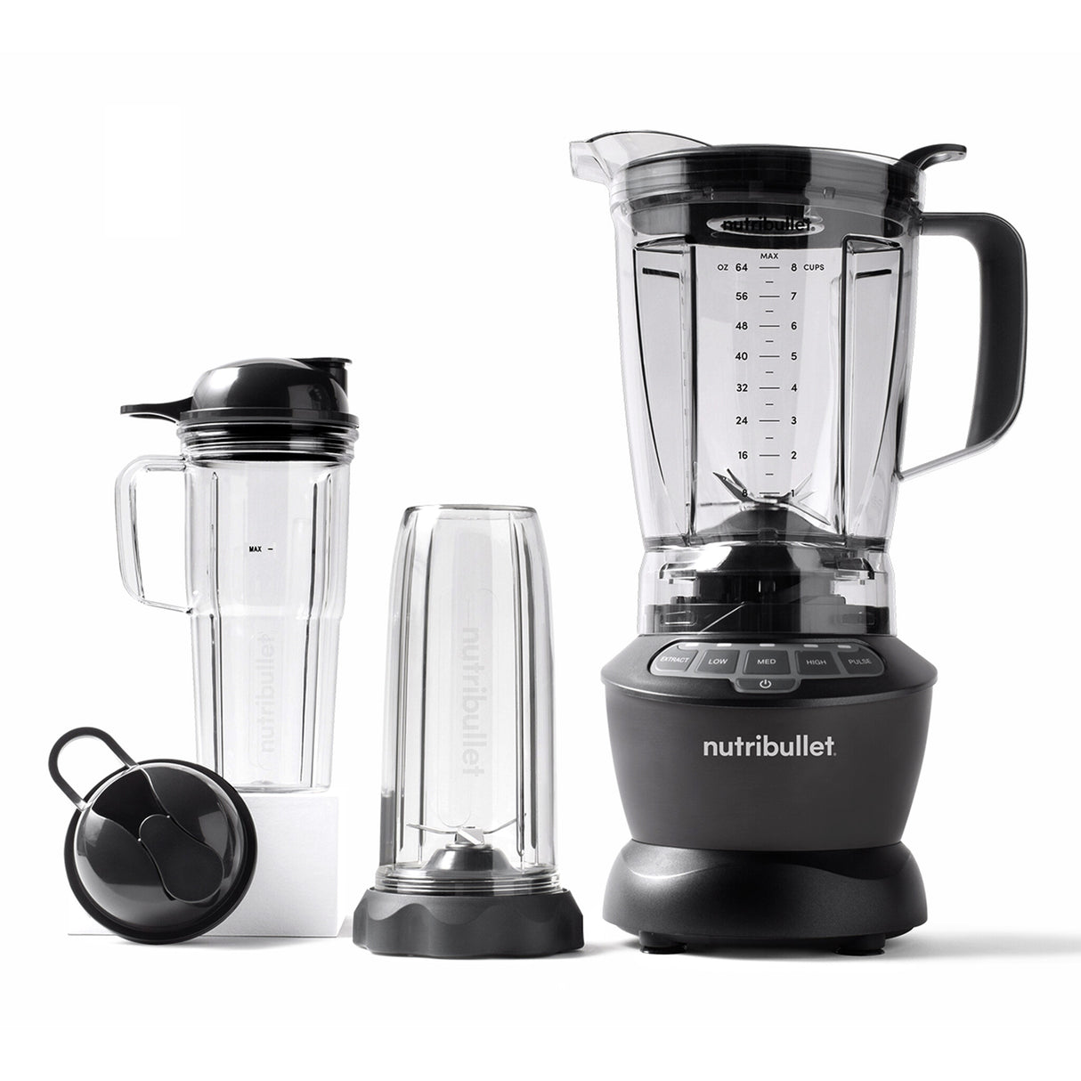 NutriBullet NBF500DG 1,9 L Bordplade blender 1200 W Sølv