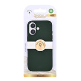 Mobilcover med Silikone Feel Olive Green - iPhone 17
