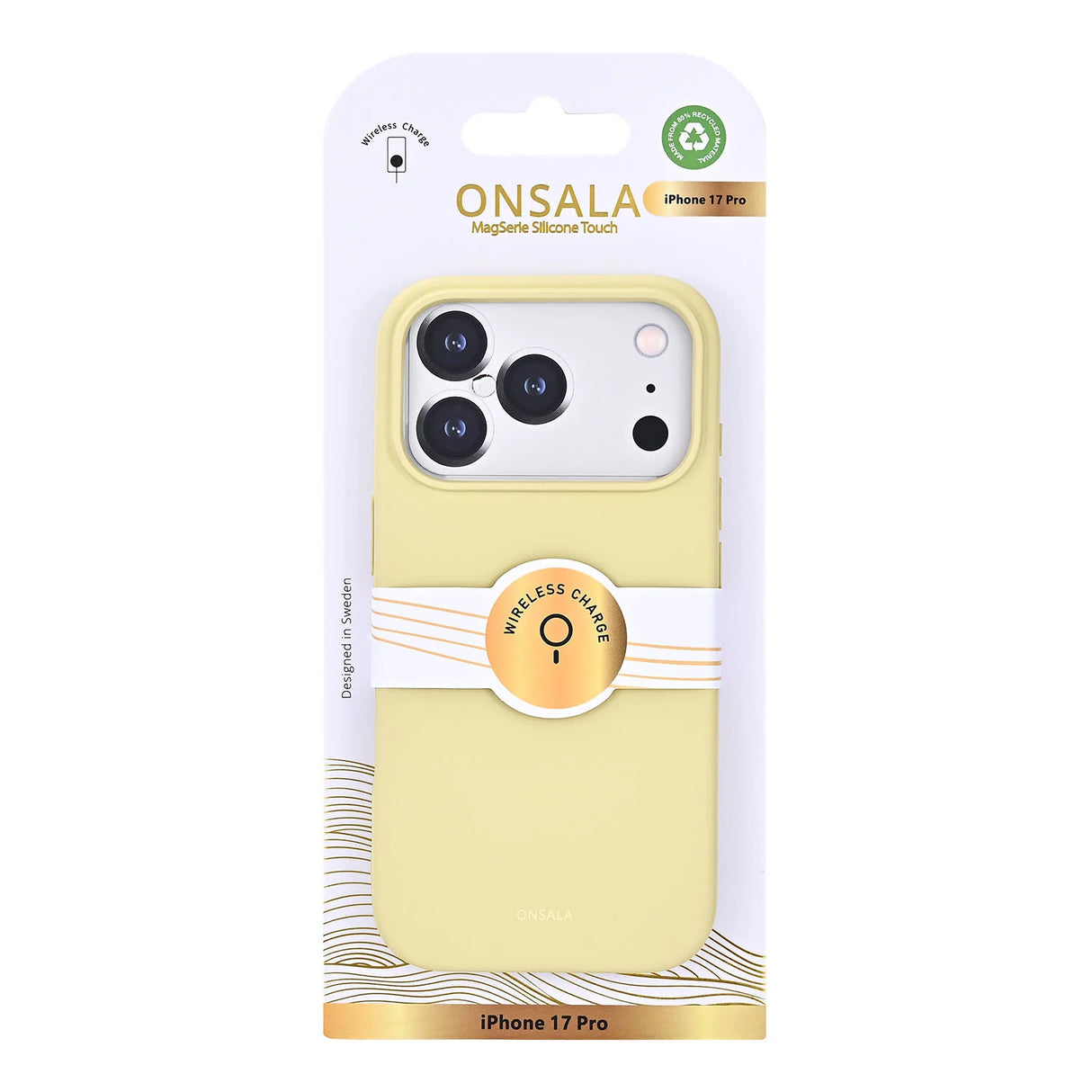 Mobilcover med Silikone Feel Lemon - iPhone 17 Pro