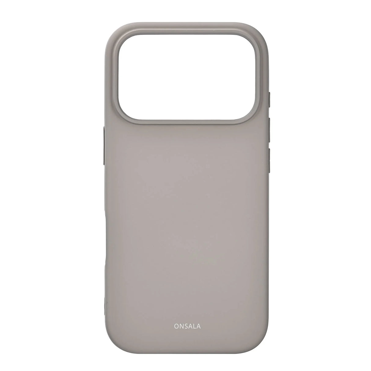 Mobilcover med Silikone Feel Concrete - iPhone 17 Pro