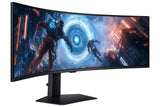 Samsung G91F computerskærm 124,5 cm (49") 5120 x 1440 pixel Dual QHD LCD Sort