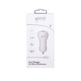 Gear Lader 12/24 V 1x Usb 1 A + Micro Usb Rund Kabel 1.0m Hvid