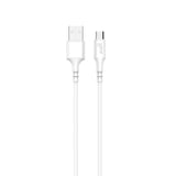 Gear Synkkabel Micro Usb To Usb A 3,0m Rundt Kabel Hvid