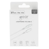 Gear Ladekabel Usb C Til Lightning 3m Hvid Mfi C94