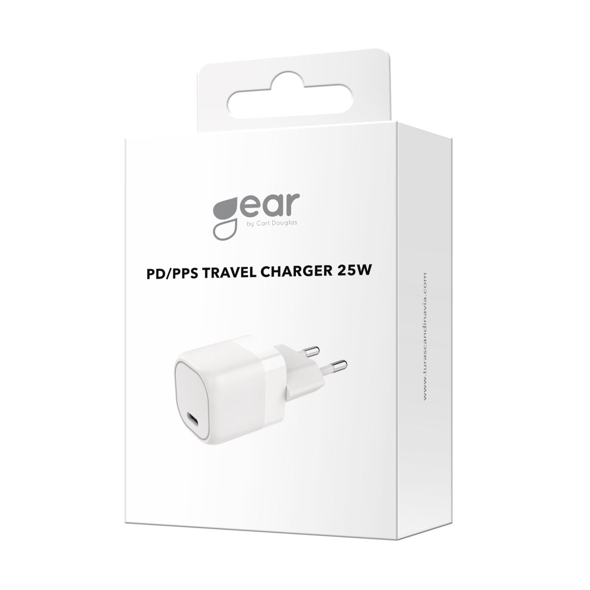 Gear Charger 220 V 1x Usb C Pd/Pps 25 W White