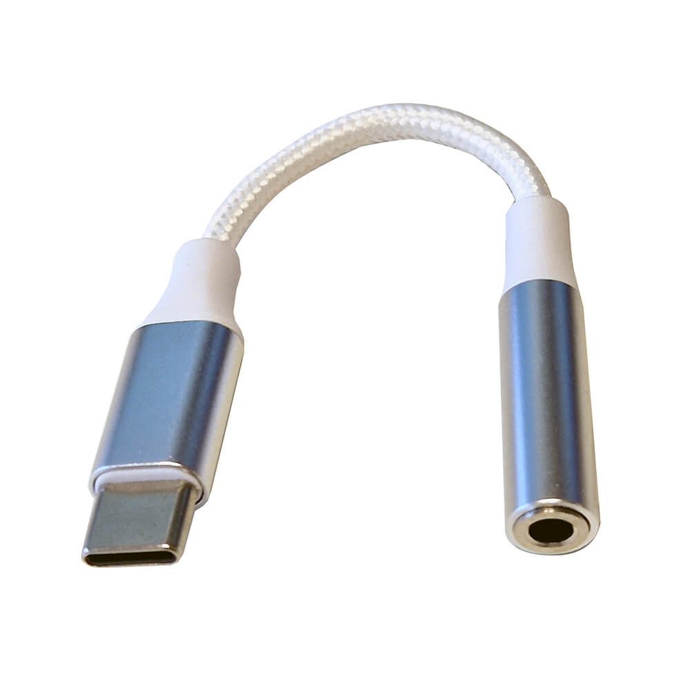 Gear Adapter Audio White Usb C To 3.5 Mm Stereo
