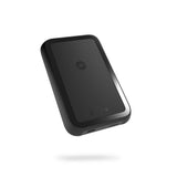 Zens Magnetic Qi Powerbank One Side Qi 4000m Ah Black Also Qi Recharge
