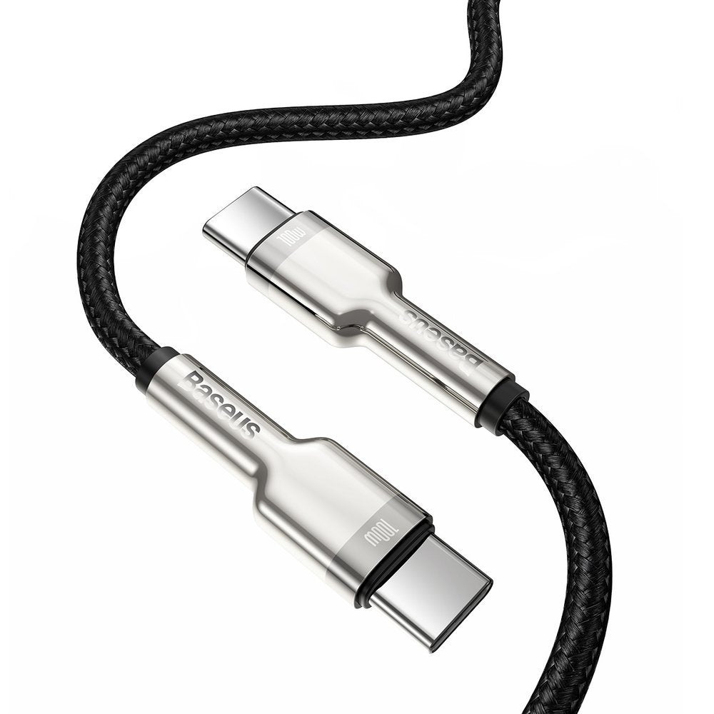 Baseus Cafule Series Metal Data USB-C / USB-C PD QC SCP 100W 5A 1 m cable - black