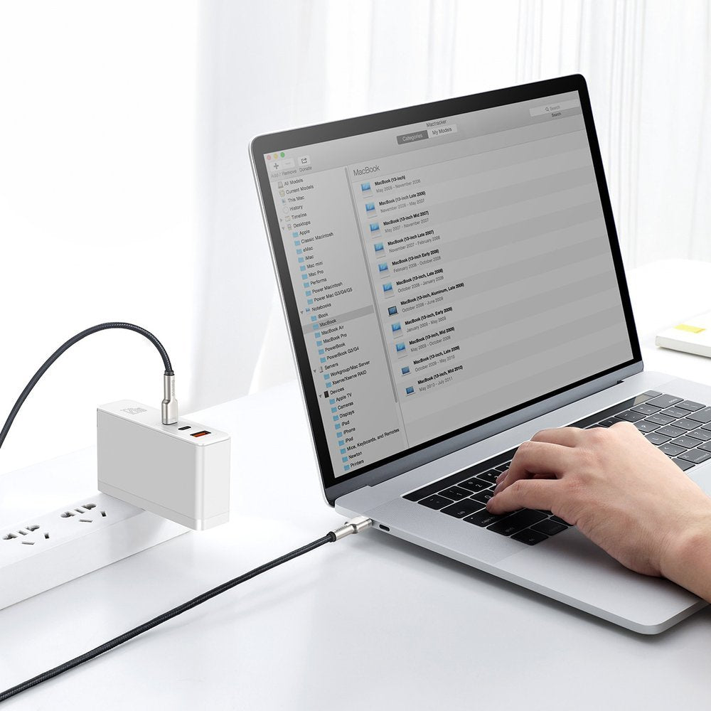 Baseus Cafule Series Metal Data USB-C / USB-C PD QC SCP 100W 5A 1 m cable - black