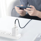 Baseus Cafule Series Metal Data USB-C / USB-C PD QC SCP 100W 5A 2 m kabel - sort