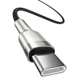 Baseus Cafule Series Metal Data USB-C / USB-C PD QC SCP 100W 5A 2 m kabel - sort