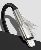 Baseus Cafule Series Metal Data USB-C / Lightning 20W PD cable 1 m - black