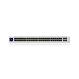 Ubiquiti UniFi USW-48-POE netværksswitch Administreret L2 Gigabit Ethernet (10/100/1000) Strøm over Ethernet (PoE) 1U Rustfrit stål