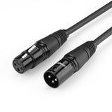 Ugreen AV130 66717 audio XLR (kvindelig) - XLR (mandlig) kabel til mikrofon / forstærker 2m - sort