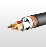 Ugreen AV130 66717 audio XLR (kvindelig) - XLR (mandlig) kabel til mikrofon / forstærker 2m - sort