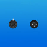 Ugreen AV130 66717 audio XLR (kvindelig) - XLR (mandlig) kabel til mikrofon / forstærker 2m - sort