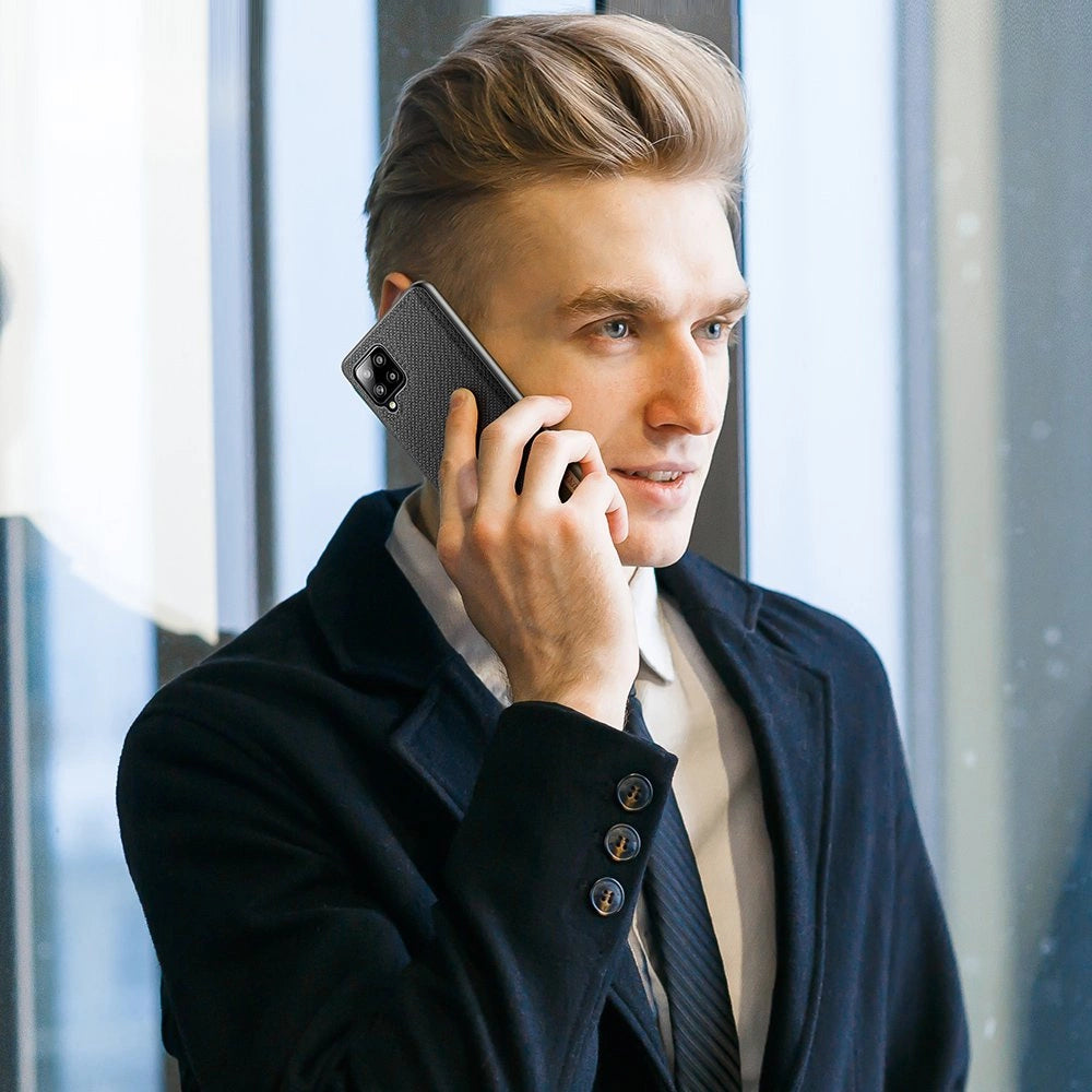 Dux Ducis Fino æske til Samsung Galaxy A42 5G sort