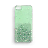 Wozinsky Star Glitter Shining Cover til Samsung Galaxy S21 + 5G (S21 Plus 5G) grøn