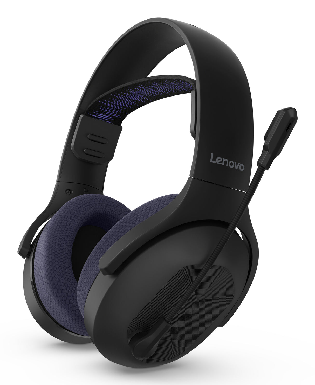 Lenovo Legion H410 Hovedtelefoner Trådløs Headset Spil USB Type-C Bluetooth Sort, Lilla