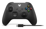 Microsoft Xbox Wireless Controller + USB-C Cable Controller Sort