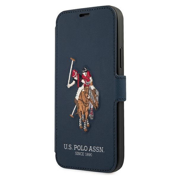 US Polo USFLBKP12MPUGFLNV iPhone 12/12 Pro 6,1" granatowy/navy bog Polo Embroidery Collection