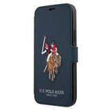 US Polo USFLBKP12MPUGFLNV iPhone 12/12 Pro 6,1" granatowy/navy bog Polo Embroidery Collection