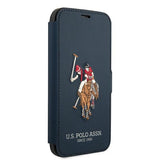 US Polo USFLBKP12MPUGFLNV iPhone 12/12 Pro 6,1" granatowy/navy bog Polo Embroidery Collection