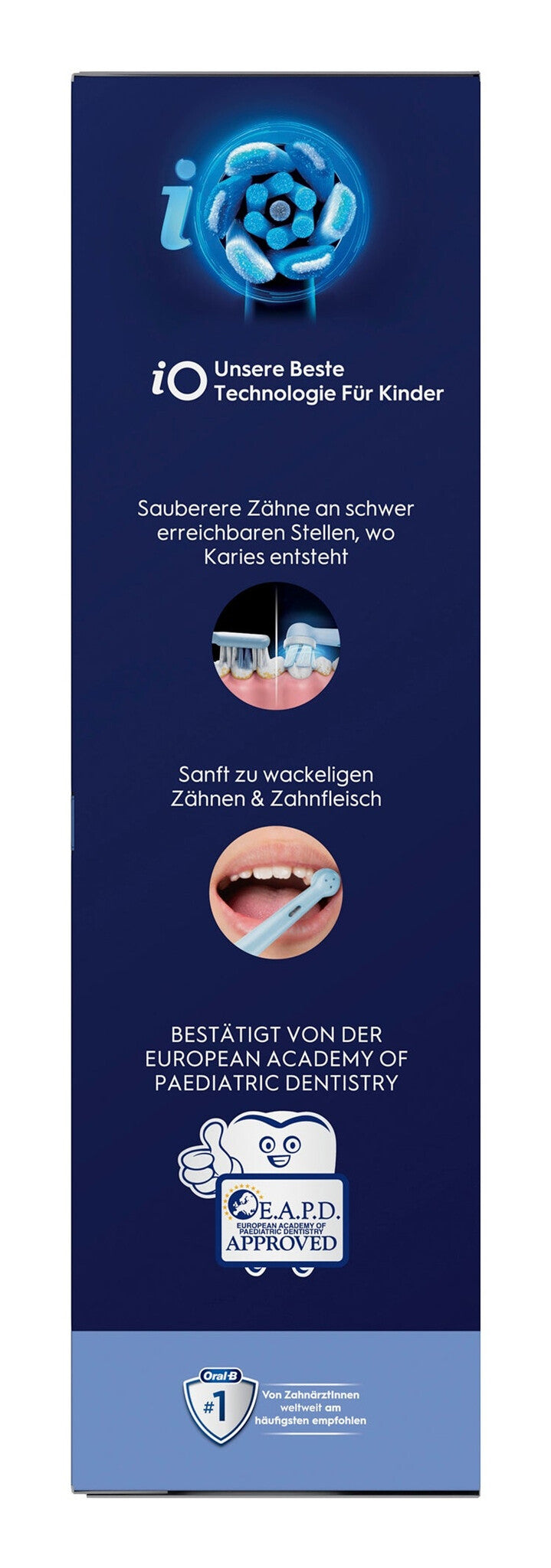 Oral-B iO Kids Stitch Child Rotating toothbrush Blue
