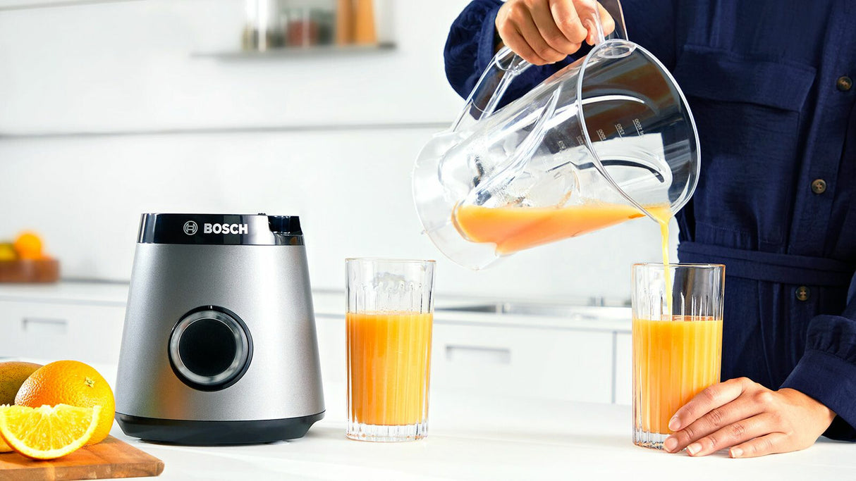 Bosch Serie 4 MMB6141S blender 1,5 L Bordplade blender 1200 W Sølv