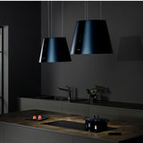 Silverline SM 4386-40 BL wirehængt emhætte