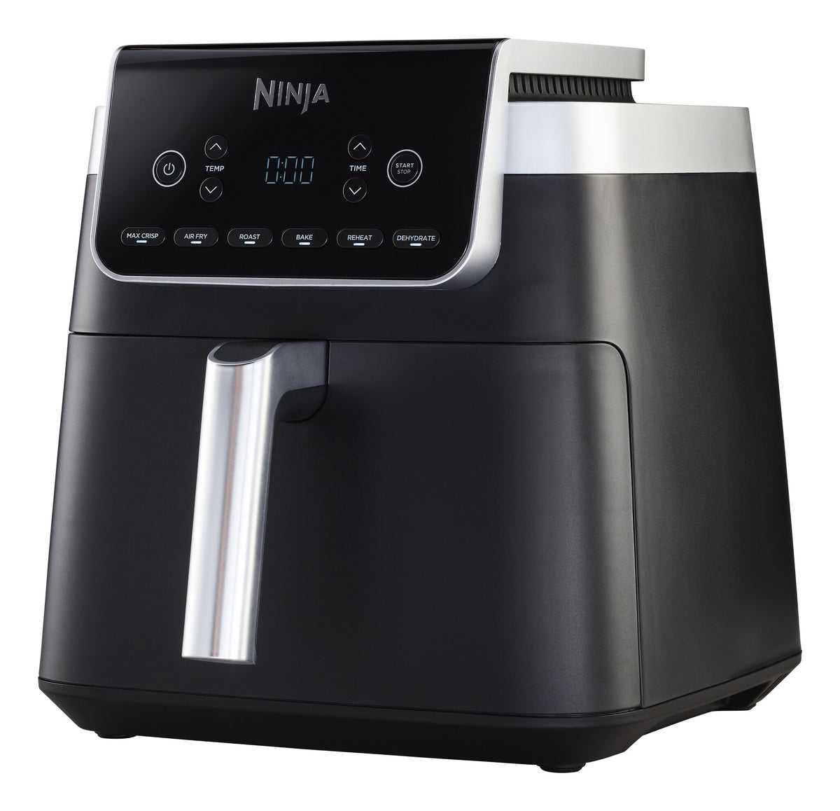 Ninja AF180EU frituregryde Enkelt 6,2 L Enkeltstående 2000 W Varmluftsteger Sort