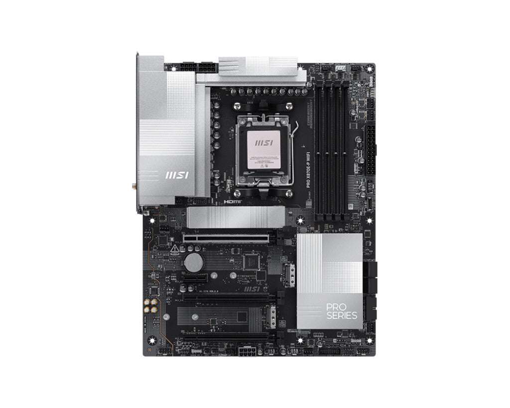 MSI PRO X870E-P WIFI bundkort AMD X870E Sokkel AM5 ATX