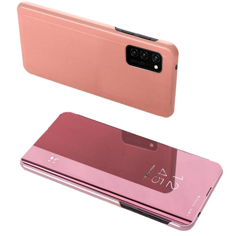 Clear View Case cover til Samsung Galaxy A72 4G pink