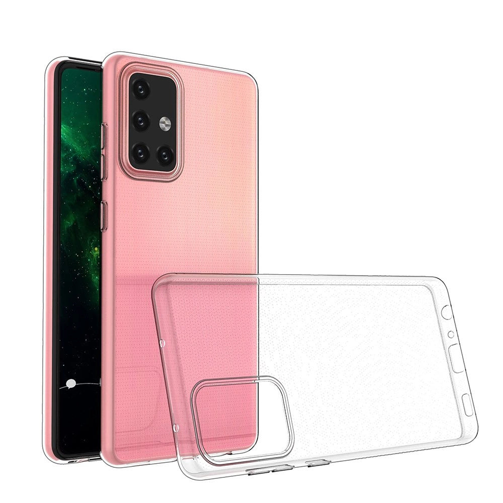 Ultra Clear 0,5 mm Case Gel TPU Cover til Samsung Galaxy A72 4G gennemsigtig