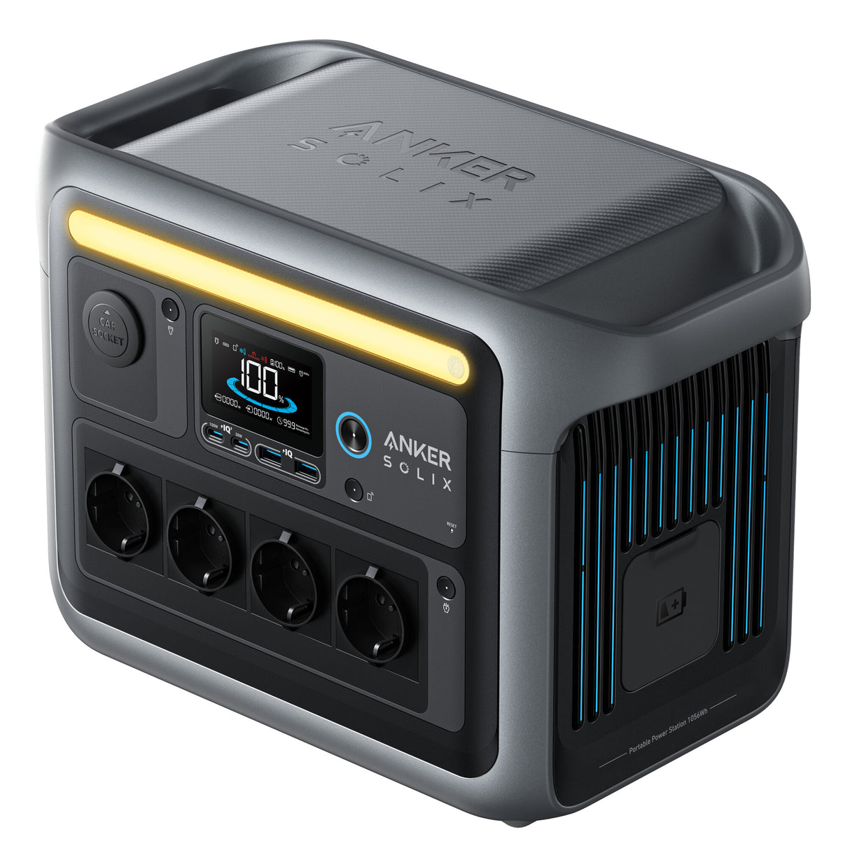 Anker Solix C1000X Bærbar energistation 8 1800 W 12,9 kg