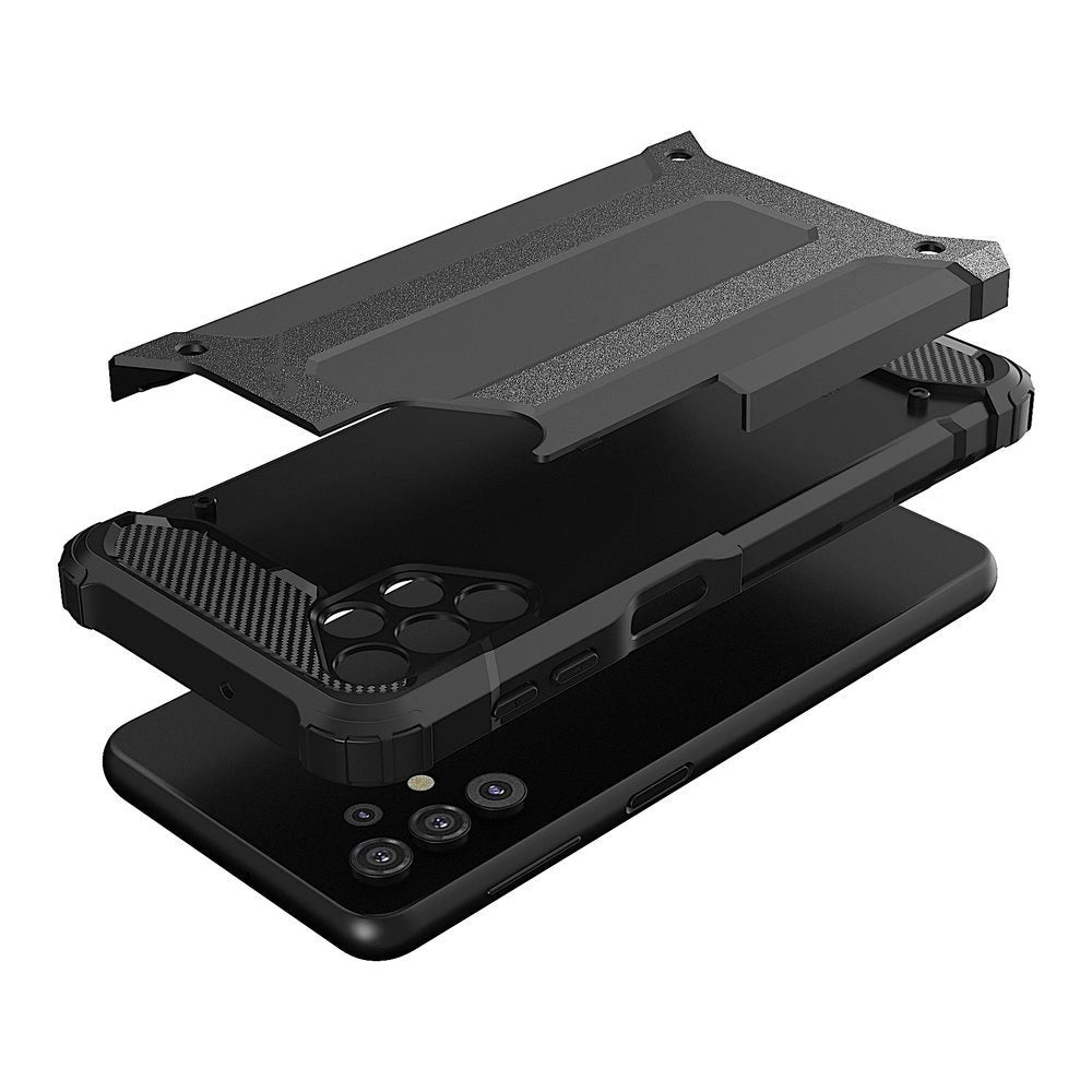 Hybrid Armor Case Tough Rugged Cover til Samsung Galaxy A32 5G guld