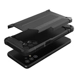 Hybrid Armor Case Tough Rugged Cover til Samsung Galaxy A32 5G guld