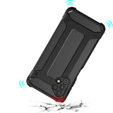 Hybrid Armor Case Tough Rugged Cover til Samsung Galaxy A32 5G guld