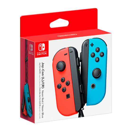 NINTENDO Joy-Con(Right) Gamepad Nintendo Switch Blå Rød