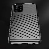 Thunder Case Flexible Tough Rugged Cover TPU Case til Samsung Galaxy A72 4G grøn