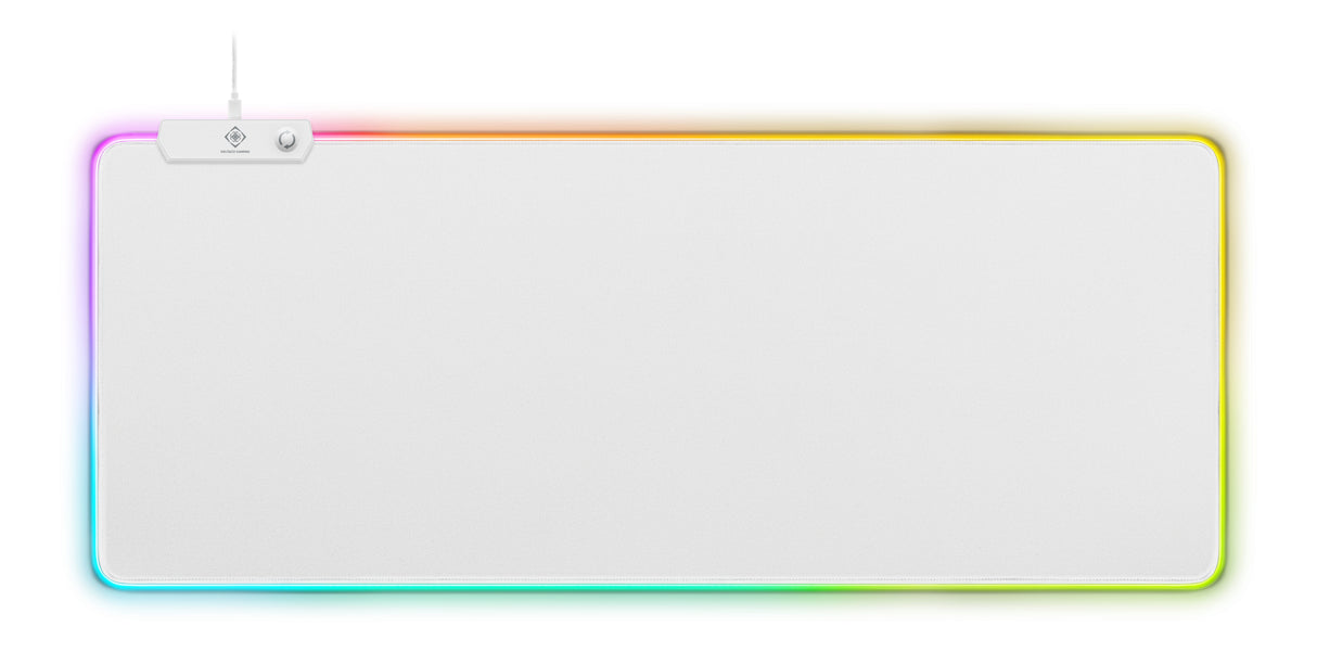 Deltaco Gaming GAM-079-W Whiteline WMP90 RGB Mousepad