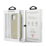 Guess GUHCP12LIGLGO iPhone 12 Pro Max 6.7" guld/guld hardcase Iridescent