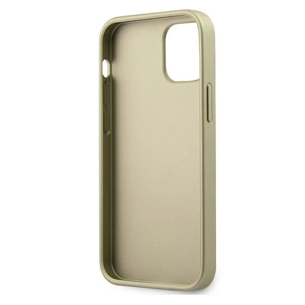 Guess GUHCP12SIGLGO iPhone 12 mini 5.4 guld/guld hårdkasse Iridescent