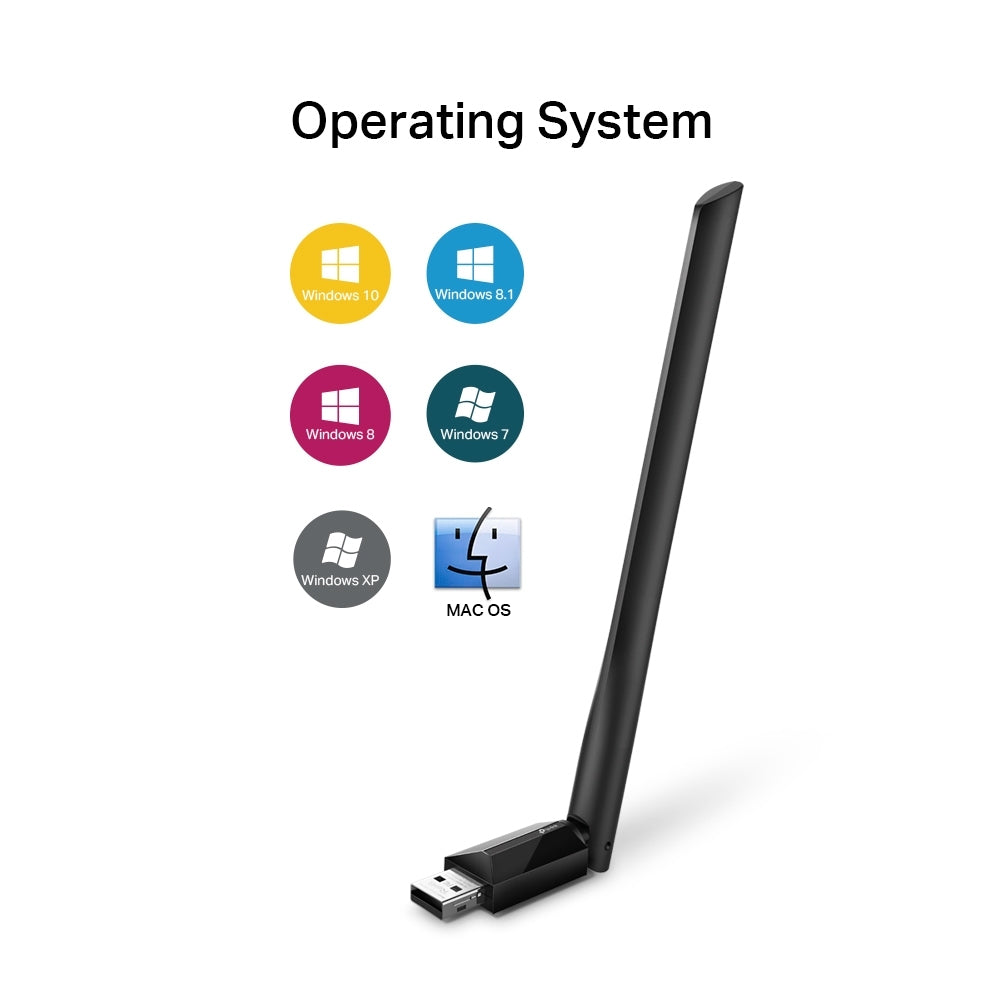TP-Link Archer T2U Plus Intern WLAN 600 Mbit/s