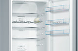 Bosch Serie 4 KGN39VLEB køle-/fryseskab Fritstående 368 L Rustfrit stål