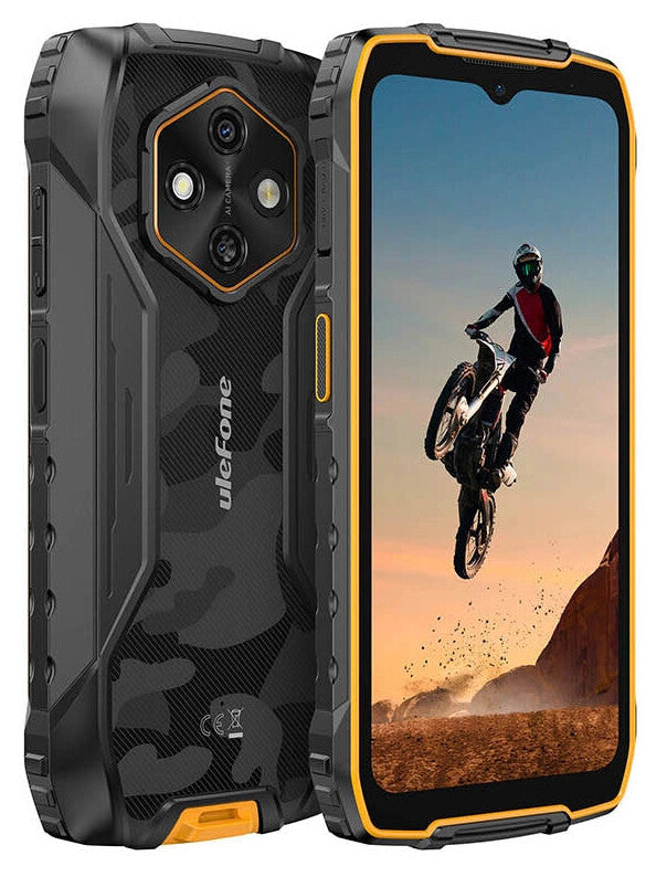 Ulefone RugKing 4 Pro 16,7 cm (6.56") Dual SIM Android 15 4G USB Type-C 8 GB 128 GB 10200 mAh Orange