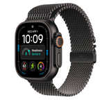 Apple 49mm Black Titanium Milanese Loop - Large