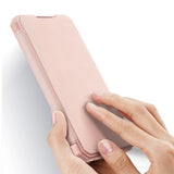 DUX DUCIS Skin X Bokhylster til Samsung Galaxy A72 4G pink